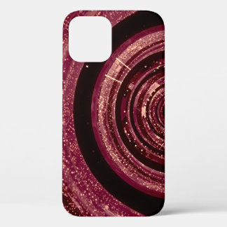 Funda Para iPhone 12 espacio 3D, fondo de ciencia ficción.