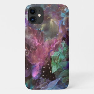 Funda Para iPhone 11 Espacio de arte abstracto colorido Nebulosa