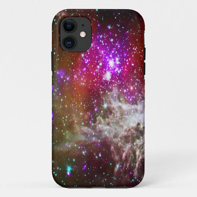 Funda De Case-Mate Para iPhone Espacio - Pacman Nebula (Reverso)