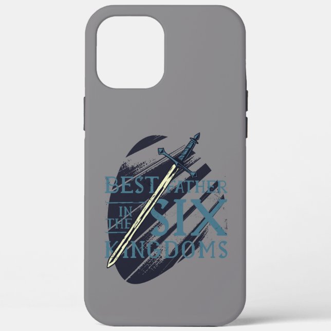 Funda De Case-Mate Para iPhone Espada del mejor padre (Reverso )