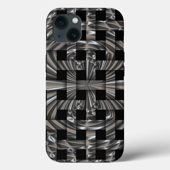 Funda De Case-Mate Para iPhone Espadas tejidas (Reverso )