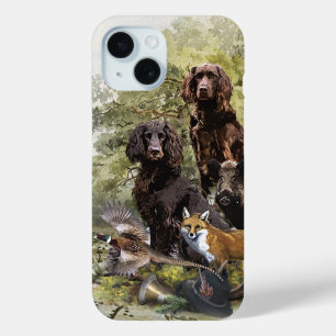 Funda Para iPhone 15 Españoles alemanes ( Deutscher Wachtelhund )