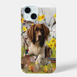 Funda Para iPhone 15 Españoles Springer ingleses, arte