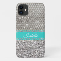 Esparkle plateado Glam Bling Metalizado personaliz