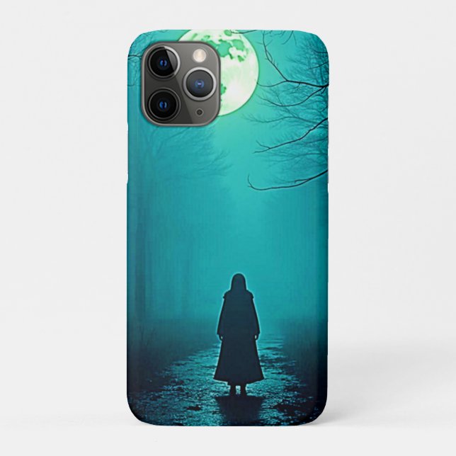 Funda De Case-Mate Para iPhone Espectacular diseño nocturno de luna llena (Reverso)