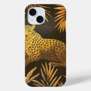 Funda Para iPhone 15 Espectáculo de selva leoparlante tropical Adventur