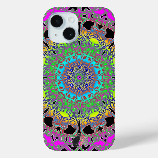 Funda De Case-Mate Para iPhone Espectro Glifo Fabuloso (Reverso )