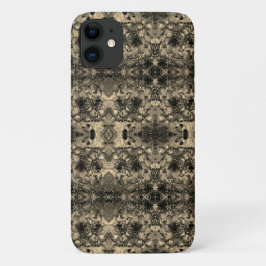 Funda Para iPhone 11 Espejo con un aspecto aterciopelado, clásico beige