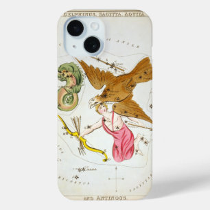 Funda Para iPhone 15 Espejo de Urania, Mapa Celeste de Astronomía Antig