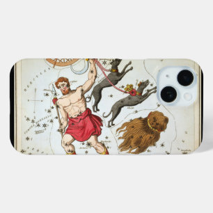 Funda Para iPhone 15 Espejo de Urania, Mapa Celeste de Astronomía Antig