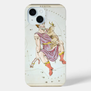 Funda Para iPhone 15 Espejo de Urania, Mapa Celeste de Astronomía Antig