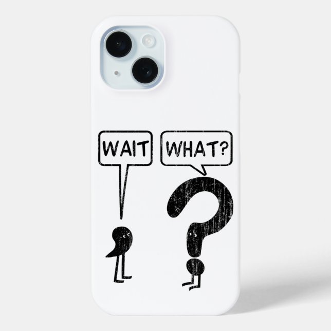 Funda De Case-Mate Para iPhone Espera, ¿Qué? Aprender inglés (Reverso )