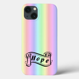 Funda Para iPhone 13 Esperanza en el arco iris