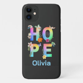 Funda Para iPhone 11 Esperanza Inspiradora artística positiva motivacio