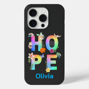 Funda Para iPhone 15 Pro Esperanza Inspiradora artística positiva motivacio