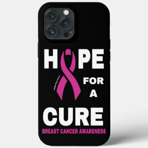 Funda Para iPhone 13 Pro Max Esperanza para una cura... el cáncer de mama