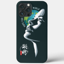 Funda Para iPhone 13 Pro Max Esperanza por la paz mundial |