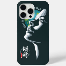 Funda Para iPhone 15 Pro Max Esperanza por la paz mundial |