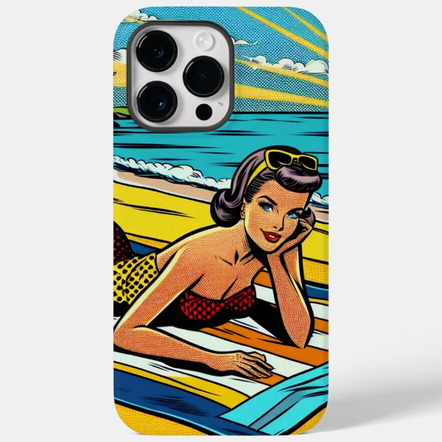Funda De Case-Mate Para iPhone Espero que estés teniendo un gran verano (Reverso )