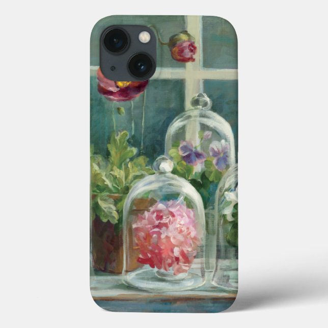 Funda De Case-Mate Para iPhone Espías moradas en un vaso de agua (Reverso)