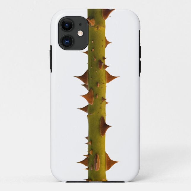 Funda De Case-Mate Para iPhone Espinas de rosa (Reverso)