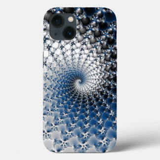 Funda Para iPhone 13 Espiral azul