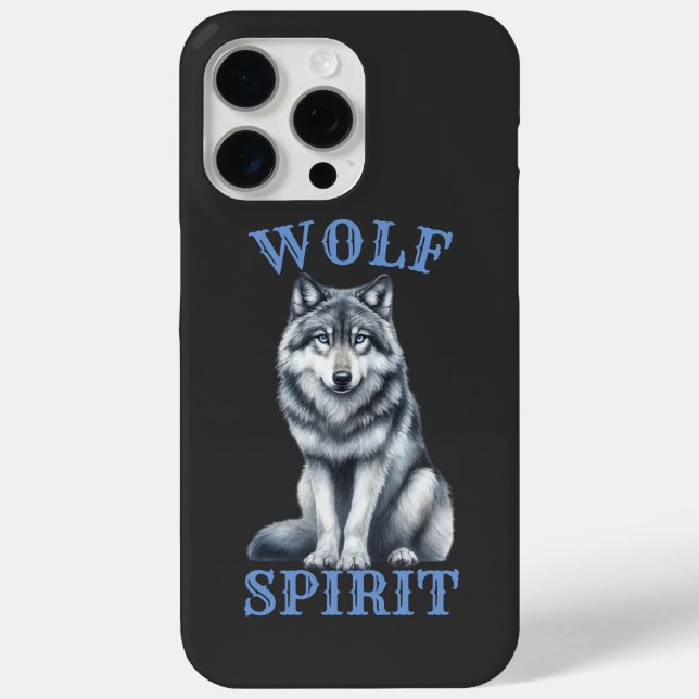 Funda De Case-Mate Para iPhone Espíritu de Lobo (Reverso )