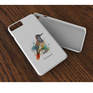 Funda Para iPhone 11 Pro Espíritu del Desierto, Correcaminos en acuarela pe