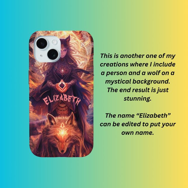 Funda De Case-Mate Para iPhone Espíritu del lobo (Subido por el creador)