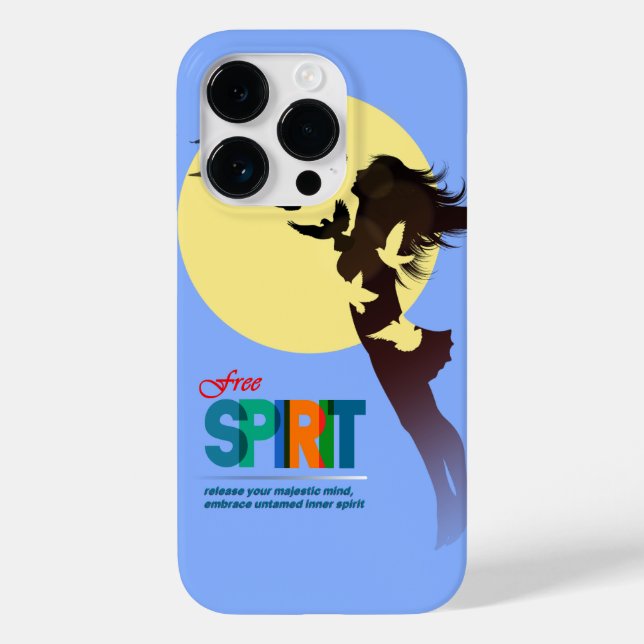Funda De Case-Mate Para iPhone Espíritu Libre | (Reverso )