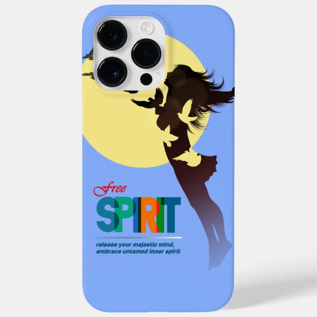 Funda De Case-Mate Para iPhone Espíritu Libre | (Reverso)