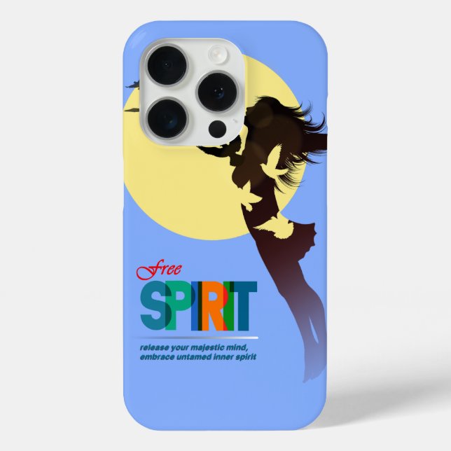 Funda De Case-Mate Para iPhone Espíritu Libre | (Reverso )