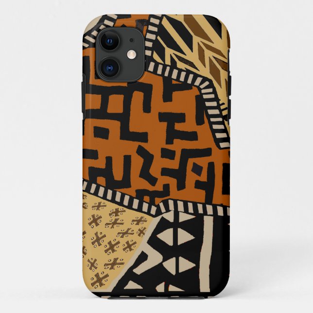 Funda De Case-Mate Para iPhone Espíritus de la Tierra del Chamán Africano (Reverso)