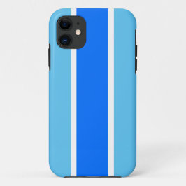 Funda Para iPhone 11 Esporádico Brillante De Dos Tono Azul Tono Carrera