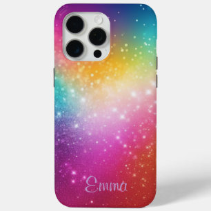 Funda Para iPhone 15 Pro Max Espuma de arcoiris personalizada