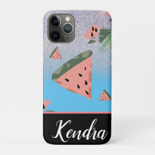Funda Para iPhone 11 Pro Espuma de patrón de Ilustracion de sandía de veran