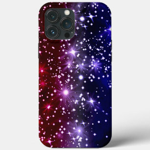 Funda Para iPhone 13 Pro Max Espuma patriótica roja blanca y azul