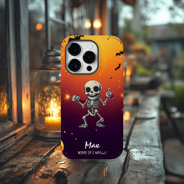 Funda Para iPhone 14 Pro De Case-Mate Esqueleto Bailarín - Diversión Espeluznante Todo e
