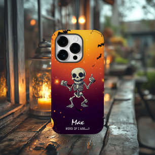 Funda Para iPhone 14 Pro De Case-Mate Esqueleto Bailarín - Diversión Espeluznante Todo e