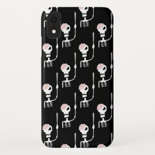 Funda Para iPhone XR Esqueleto de Halloween con espada