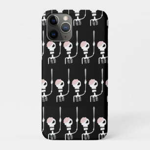 Funda Para iPhone 11 Pro Esqueleto de Halloween con espada
