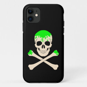 Funda Para iPhone 11 esqueleto de halloween cráneo ballenato