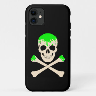 Funda Para iPhone 11 esqueleto de halloween cráneo ballenato