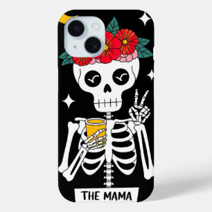 Funda Para iPhone 15 Esqueleto de la corona floral - El diseño de la ma