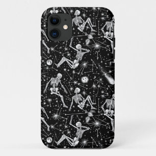 Funda Para iPhone 11 Esqueletos en el fondo del espacio