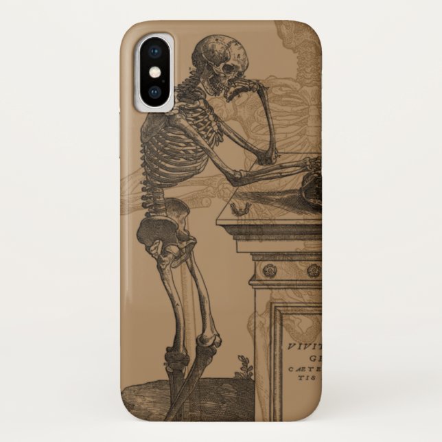 Funda De Case-Mate Para iPhone +[ Esqueletos y muerte ]+ (Reverso)