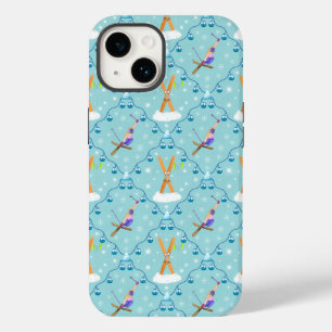 Funda Para iPhone 14 De Case-Mate Esquí de invierno Damasco