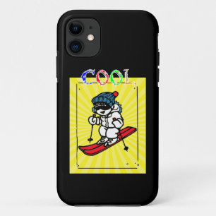 Funda Para iPhone 11 Esquiador de Guay Amantes del esquí Regalo de