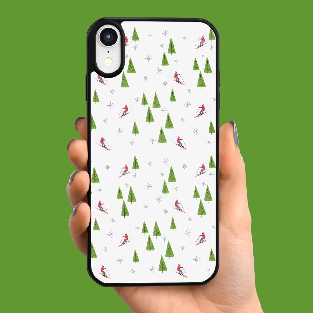 Funda De Case-Mate Para iPhone Esquíes y pinos (Subido por el creador)