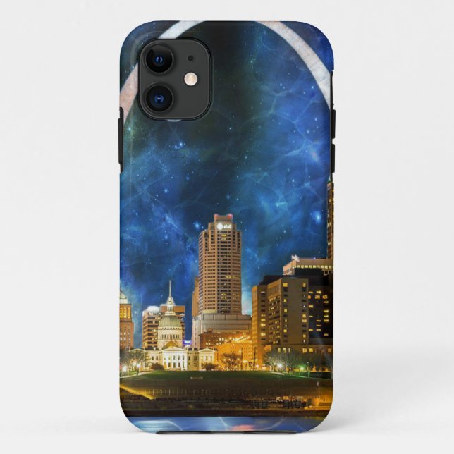 Funda De Case-Mate Para iPhone Esquina de Spacey St. Louis (Reverso)